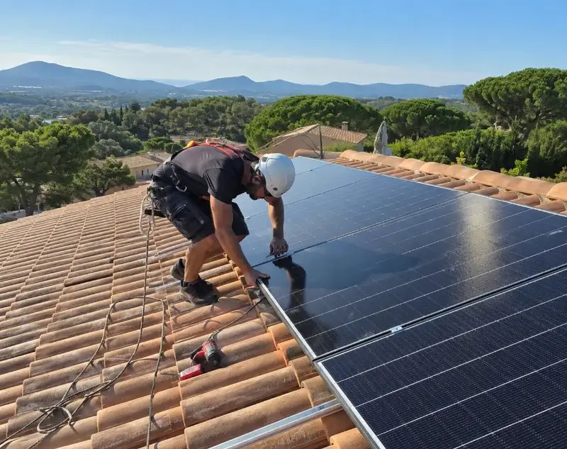 Installateur panneaux solaires Villanière — pose photovoltaïque sur toiture